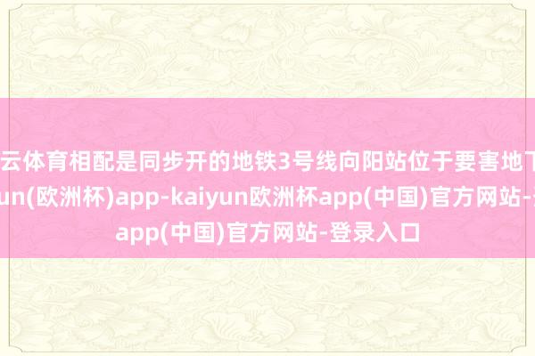 开云体育相配是同步开的地铁3号线向阳站位于要害地下3层-kaiyun(欧洲杯)app-kaiyun欧洲杯app(中国)官方网站-登录入口